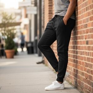 Black Joggers Sz XL NWT